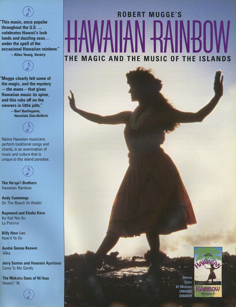 Robert Mugge's Hawaiian Rainbow - The Magic and the Music of the Islands