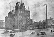 Florida Brewing Company building Tampa Tribune 1900