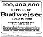 Budweiser Ad 8 10 1904